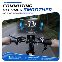 Affichage LCD pour vélo électrique Yolin YL 81F SUK avec NFC, réglages de vitesse ajustables, 36-52V, multi-protocoles, tableau de bord de remplacement