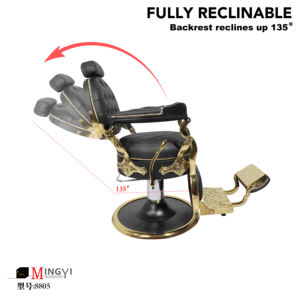 Máquina <span class=keywords><strong>de</strong></span> Cortar Cabello <span class=keywords><strong>de</strong></span> Diseño Único <span class=keywords><strong>wahl</strong></span>, Silla <span class=keywords><strong>de</strong></span> Barbero Vintage Clint Brown, Sillas <span class=keywords><strong>de</strong></span> Barbero Resistentes - Product Image 4