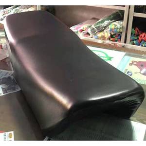 Housse de siège de scooter électrique en cuir noir, remplacement pour accessoires de moto - Product Image 2