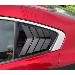 Panel de obturador triangular <span class=keywords><strong>para</strong></span> ventana trasera de coche, decoración de estilo <span class=keywords><strong>para</strong></span> <span class=keywords><strong>Mazda</strong></span> <span class=keywords><strong>3</strong></span> Axela 2020 2021 <span class=keywords><strong>2022</strong></span> 2023 2024 2025 2026 Bp, <span class=keywords><strong>accesorios</strong></span> - Product Image 4