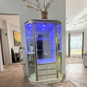 High Quality Eco-Friendly <strong>Wood</strong> Modern Large Capacity Durable Factory-Made Guangdong Made Home Bar Beverage <strong>Cabinet</strong> <strong>Living</strong> <strong>Room</strong> - Product Image 5