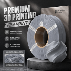 Bambu PETG HF 3D-Druckfilament 1,75mm 0,03mm Hochgeschwindigkeits-RFID-Nachfüllfilament Umweltfreundlich für Bambu X1/P1P FDM 3D-Drucker - Product Image 6