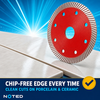 Disque de coupe diamanté ultra-mince OEM pour briques, blocs, carreaux, maçonnerie, pierre frittée – Idéal pour les travaux muraux et de sol (usage professionnel)