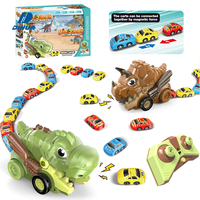 Robot T-Rex télécommandé programmable 2,4 G avec fonction de pulvérisation et lanceur de projectiles pour enfants, dinosaure télécommandé avec fonctions interactives