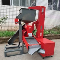 Machine de décorticage de riz à alimentation automatique, élimination des pierres et du sable, production de riz en une seule opération, fournie directement par l'usine