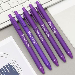 Stylo bille personnalisable avec impression 4 couleurs, logo personnalisé, cadeau promotionnel publicitaire pas cher, stylo personnalisé en plastique ou en métal - Product Image 5