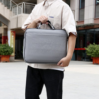 Bolsa de Transporte para Portátil de Nailon Impermeable Personalizada de 15.6 Pulgadas para Hombre y Mujer, Organizador de Bolsos para Computadora