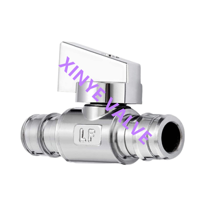 Conexión de expansión Propex sin plomo Válvula de parada de ángulo recto de 1/2 pulgadas para agua de alta temperatura Puerto completo Uponor (<span class=keywords><strong>Wirsbo</strong></span>) - Product Image 4