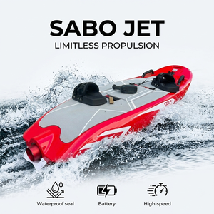เซิร์ฟบอร์ด SABO Flyer One 72V 51A แบบเจ็ทน้ำ วัสดุ PVC พร้อมระบบ Air Cushion สำหรับทุกเพศ รับประกัน 1 ปี สำหรับเล่นในทะเล - Product Image 2
