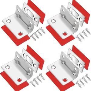 Cierre Magnético en Forma de L sin Perforación para Puertas de Armarios, Guardarropas y Cajones - Imán Potente, Instalación Autoadhesiva - Product Image 6