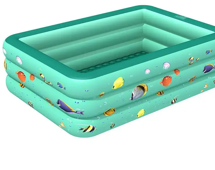 Suprimentos jardim família pvc cama plástico portátil ao ar livre crianças adultos chão spa piscina inflável