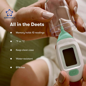 Thermomètres numériques cliniques pour bébés, étanches, pour la mesure de la fièvre, à usage <span class=keywords><strong>rectal</strong></span> ou oral, fabriqués par un fabricant spécialisé dans les produits médicaux. - Product Image 5