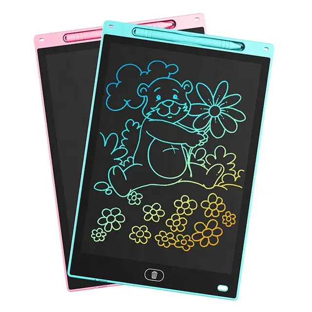 12 Inch Tekentafel Doodle Pads Lcd Schrijven Tablet Peuter Leren Speelgoed Voor 3 4 5 6 7 8 9 jaar Oude Jongens En Meisjes