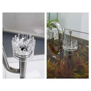 جهاز تنظيف غشاء الزيت من الأكريليك مقاس 16 مم جهاز إزالة سمك الأسماك من حوض المائي جهاز إزالة سمك الأسماك من سطح حوض المائي - Product Image 6