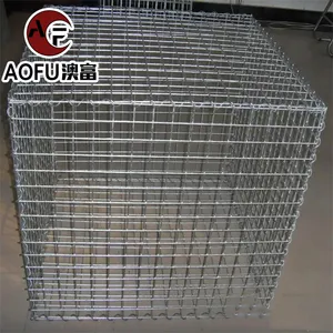 Factory Direct Sale High Stability Steel Wire Mesh Welded Gabion Box Flood Control Steel Cage Retaining Wall Wire Mesh