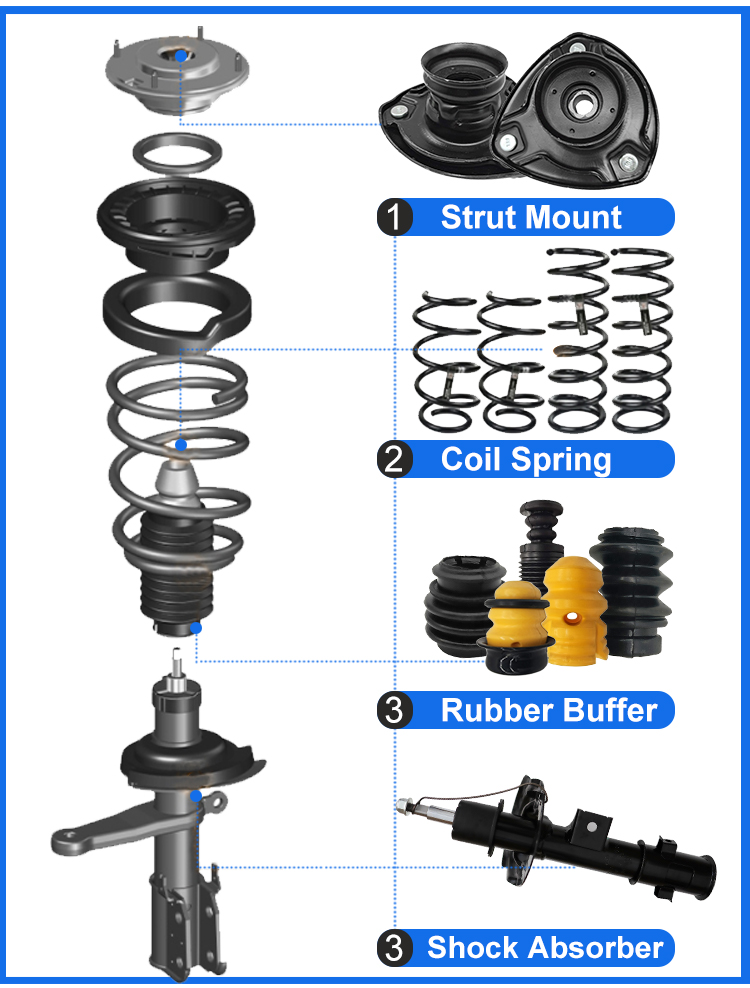 Hyundai Tucson IX I35 Shock Absorbers - Reliable Performance