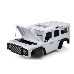 Voiture télécommandée Land Rover Defender D110S à l'échelle 1:10, coque rigide, SCX10 90046 TRX4, empattement 313 mm, ABS, jouet DIY, décoration statique - Product Image 3