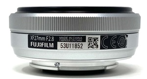 ใช้เลนส์กล้อง Fujinon XF27mmF2.8 - สีเงิน - Product Image 6