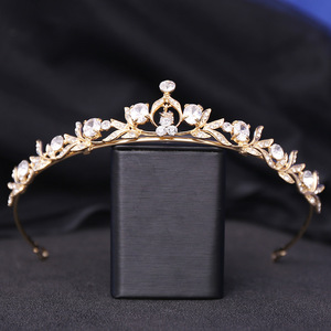 NianCan Tiaras y Coronas de Cristal <span class=keywords><strong>para</strong></span> Novia, Reina, Princesa, Diademas, Coronas <span class=keywords><strong>para</strong></span> Pastel de Cumpleaños, Fiesta de Graduación y Concurso de Belleza - Product Image 5