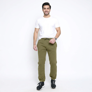 Pantalon de survêtement ample en coton imprimé avec logo, pantalon de survêtement ample pour homme, pantalon de jogging personnalisé, pantalon de survêtement lourd surdimensionné en molleton français - Product Image 1