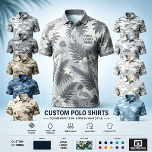Nuove <span class=keywords><strong>Polo</strong></span> da Golf da Uomo di Design, <span class=keywords><strong>Nere</strong></span>, con Motivo Personalizzato, in Maglia, Casual, Elasticizzate in 4 Direzioni, Estive, ad Asciugatura Rapida - Product Image 5