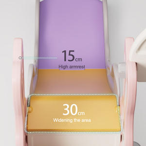 Tobogán y Columpio para Niños Pequeños, Tobogán Infantil con Aro de Baloncesto, Piscina de Pelotas, Parque Infantil Interior y Exterior para Niños Pequeños - Product Image 4