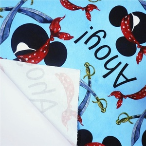 コットンサテンプリント生地97% コットン3% スパンデックスストレッチBes Sheetsドレス180GSM - Product Image 2