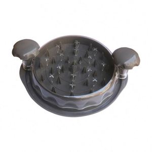 Déchiqueteur de poulet avec couvercle transparent, outil de déchiquetage de poulet personnalisé avec plaque amovible - Product Image 1