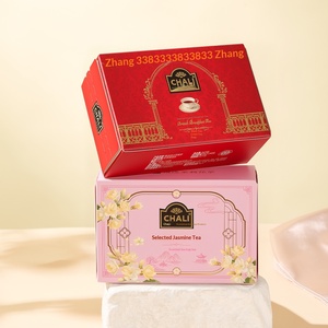 CHALI 티 엄선된 자스민 & 잉글리쉬 브렉퍼스트 블랙티 8g 광둥 티백 완벽한 선물 보완 선물 - Product Image 1