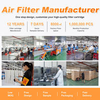 Filtro de Repuesto de Alta Calidad 3 en 1 H13 True Hepa con Carbón Activado B-D02L/M05 para Purificador de Aire MOOKA B-D02L y M05