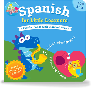Libro Sonoro Bilingüe de Fábrica OEM, Excelente Regalo de <span class=keywords><strong>Cumpleaños</strong></span> Bilingüe, 6 <span class=keywords><strong>Canciones</strong></span> con Orador Nativo que Enseña el Español, el Abecedario, Números y Colores - Product Image 2