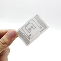 Mini Etiqueta RFID UHFARC UCODE9 de 860-960MHz, PVC/PET, Impermeable, para Gestión de Minoristas, Pagos en Hoteles y Control de Acceso en Supermercados