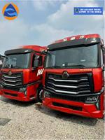 Camion tracteur Sitrak C7H 6X4 d'occasion, boîte de vitesses Weichai FAST, écran tactile 10 pouces, diesel Euro 5, transport logistique