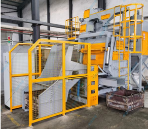 Hiệu quả cao quay khung hiệu quả cao làm sạch bề mặt theo dõi kiểu bắn nổ máy cho bề mặt derusting - Product Image 4