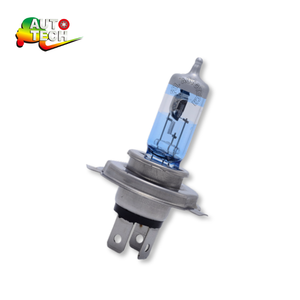 נורות הלוגן חדשות סופר שקופות H4 P43t 12V60/55W לפנסי חזית, אור גבוה/נמוך, התאמה אוניברסלית - Product Image 4