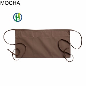 Delantal de Servicio Corto Personalizado con Logotipo para Camarero, Delantal de Media Cintura Reutilizable para Hostelería y Chef 6535 TC - Product Image 3