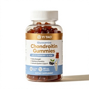 OEMODM Extra‑Strength Glucosamine Chondroitin <b>Gummies</b> with MSM Elderberry Support Joint Mobility FlexibilityBoost Immune System - Product Image 1