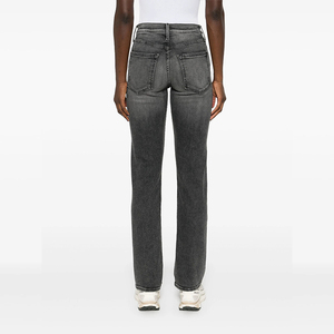 <span class=keywords><strong>Jeans</strong></span> da <span class=keywords><strong>Donna</strong></span> Personalizzati a Vita Alta, <span class=keywords><strong>Grigio</strong></span> Classico, Effetto Push-Up, Skinny, Estivi, Sexy, con Ricami e Tasche, Pantaloni in Denim - Product Image 3