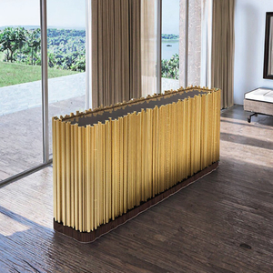 Bán buôn sang trọng thiết kế ánh sáng thép không gỉ tủ trưng bày tủ từ Trung Quốc cho khách sạn đồ nội thất phòng khách - Product Image 2