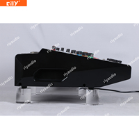 Console de mixage amplifiée DMX99 Series 6/8/12/16 canaux 350W avec lecteur MP3 numérique haute définition grand écran, égaliseur 99DSP 3 bandes pour bar