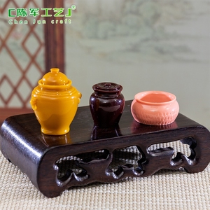 ขวดไวน์จำลองขนาดเล็ก, ถังข้าว, หม้อน้ำส้มสายชู, ชุดเครื่องปั้นดินเผา DIY อุปกรณ์ตกแต่งภูมิทัศน์ขนาดเล็ก - Product Image 4
