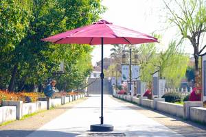 Phong Cách Hiện Đại Ngoài Trời Khung Nhôm Mặt Trời Parasol Bãi Biển Nhà Hàng Khách Sạn Và Vườn Sử Dụng Cho Công Viên Sân Ăn Bãi Biển Sử Dụng - Product Image 3