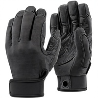 Gants de protection sportifs respirants, durables, antidérapants, avec fermeture auto-agrippante, en tissu polyuréthane pour hommes