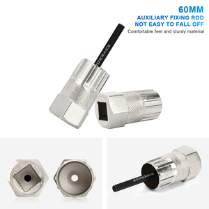 Outil de retrait de verrouillage de Cassette de vélo RIDERACE pour Shimano SRAM <span class=keywords><strong>SunRace</strong></span> dissolvant de pignon de volant de route vtt outils de réparation de vélo - Product Image 3