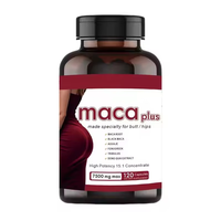 Capsules de racine de maca péruvienne, complément alimentaire végétalien à base de plantes, améliorant les performances énergétiques et le bien-être général, étiquette privée OEM