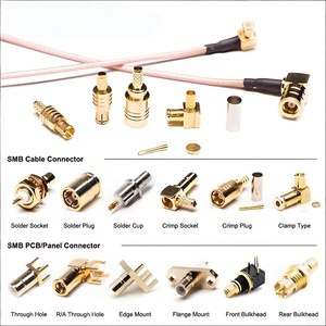 <span class=keywords><strong>สาย</strong></span>โคแอกเชียล RF แบบปรับแต่งได้สำหรับ SMB ชนิดตัวผู้-ตัวเมีย ต่อกับตัวผู้แบบตรง ความยาว 10 ซม. รุ่น RG316 สำหรับการสื่อสารไร้สายและอุปกรณ์เครือข่าย - Product Image 5