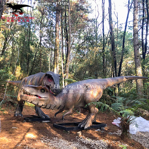 Aire de jeux jeux de combat de dinosaures annimatronic king dinosaures show <span class=keywords><strong>t</strong></span>-<span class=keywords><strong>rex</strong></span> fighting - Product Image 6