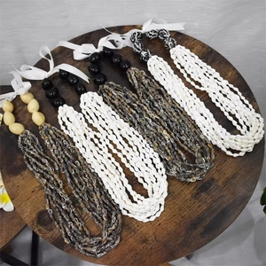 Collana di Gioielli alla Moda, Accessori Estivi Hawaiani <span class=keywords><strong>Nassa</strong></span> Sea per Ragazze e Donne - Product Image 1
