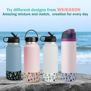 Protective Silicone Base <b>Boot</b> 12oz-24oz for Hydro Flask Anti-Slip Silicone <b>Cover</b> Bumper Compatible with Stanley Tumbler - Product Image 2