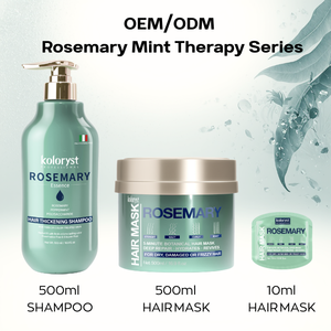 Masque capillaire à la menthe et au romarin, crème réparatrice en profondeur, acide hyaluronique pour <span class=keywords><strong>cheveux</strong></span> secs et crépus, <span class=keywords><strong>shampoing</strong></span> volumisant sans vapeur, 500 ml - Product Image 4